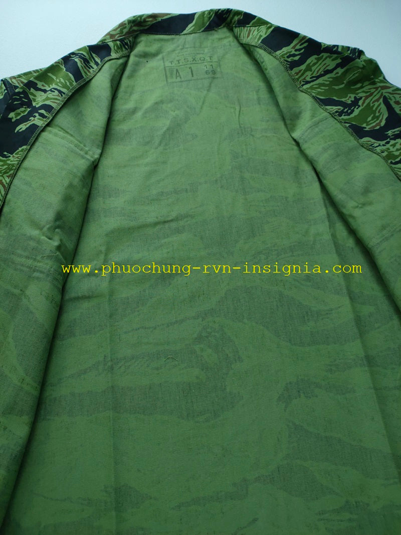 Shirt & Pants RVN South Vietnamese Marines VNMC TQLC Tiger Stripes Seawave Camo Type II/B