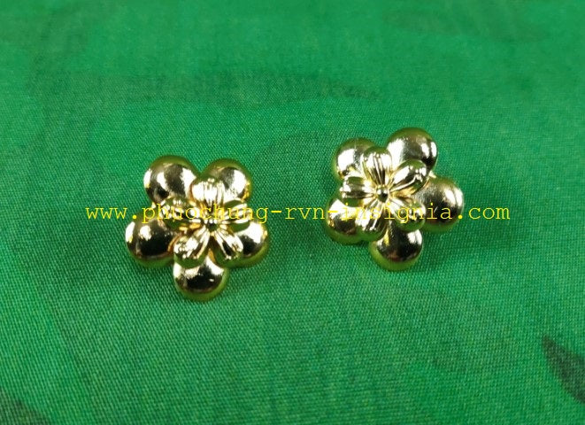 RVN Thieu-Uy / Second Lieutenant - Officer Metal Collar Rank Badge