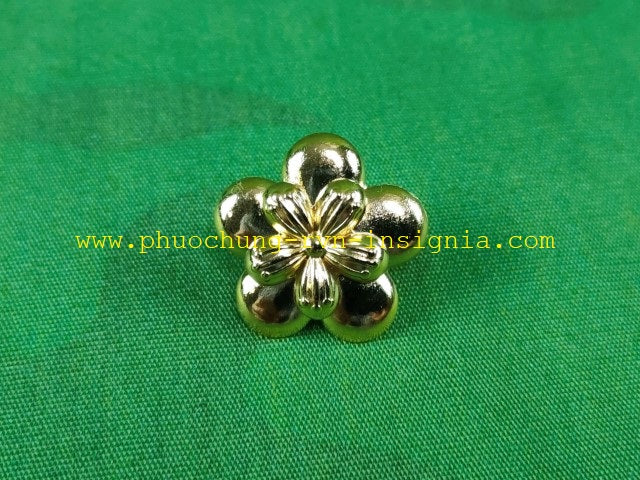 RVN Thieu-Uy / Second Lieutenant - Officer Metal Collar Rank Badge
