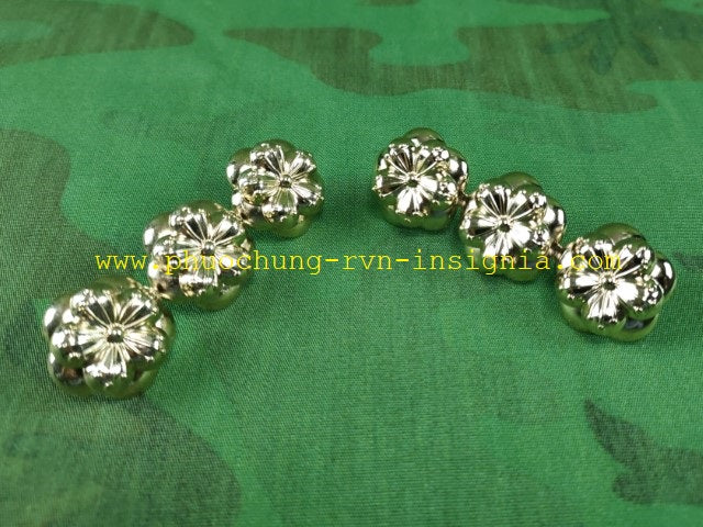 RVN Pre 1967 Dai-Uy / Captain - Officer Metal Collar Rank Badge