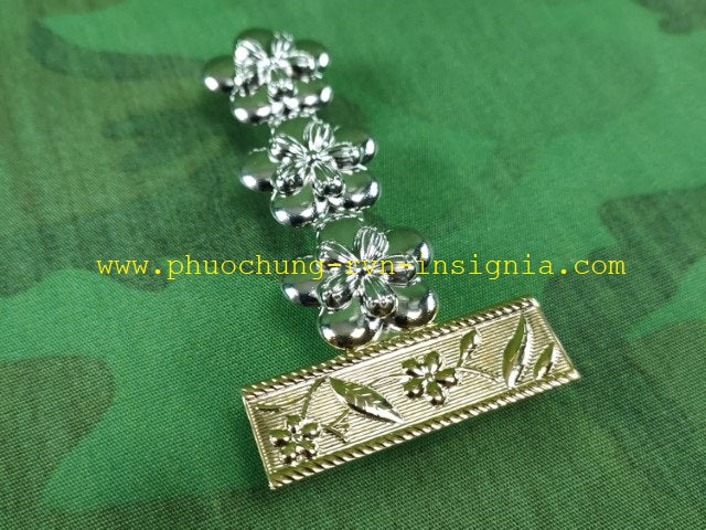 RVN Dai-Ta / Colonel - Officer Metal Collar Rank Badge