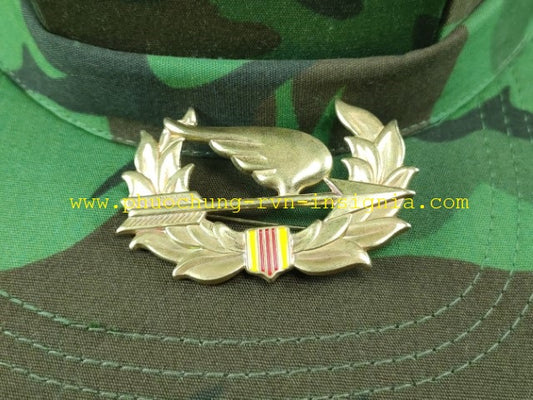 RVN Ranger Biet-Dong-Quan BDQ Metal Beret Hat Cap Badge
