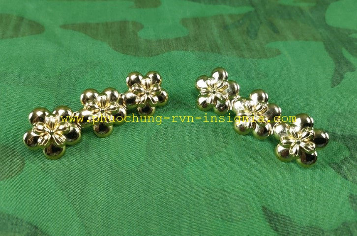 RVN Dai-Uy / Captain - Officer Metal Collar Rank Badge