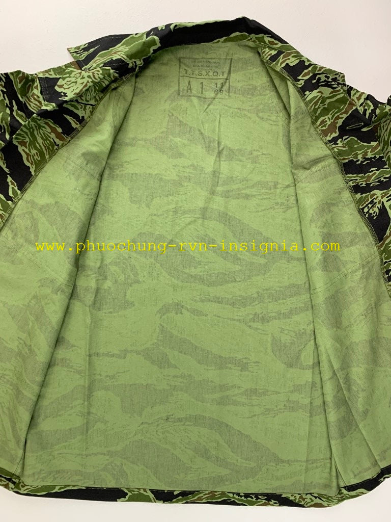 Shirt & Pants RVN South Vietnamese Marines VNMC TQLC Tiger Stripes Seawave Camo Type II/C