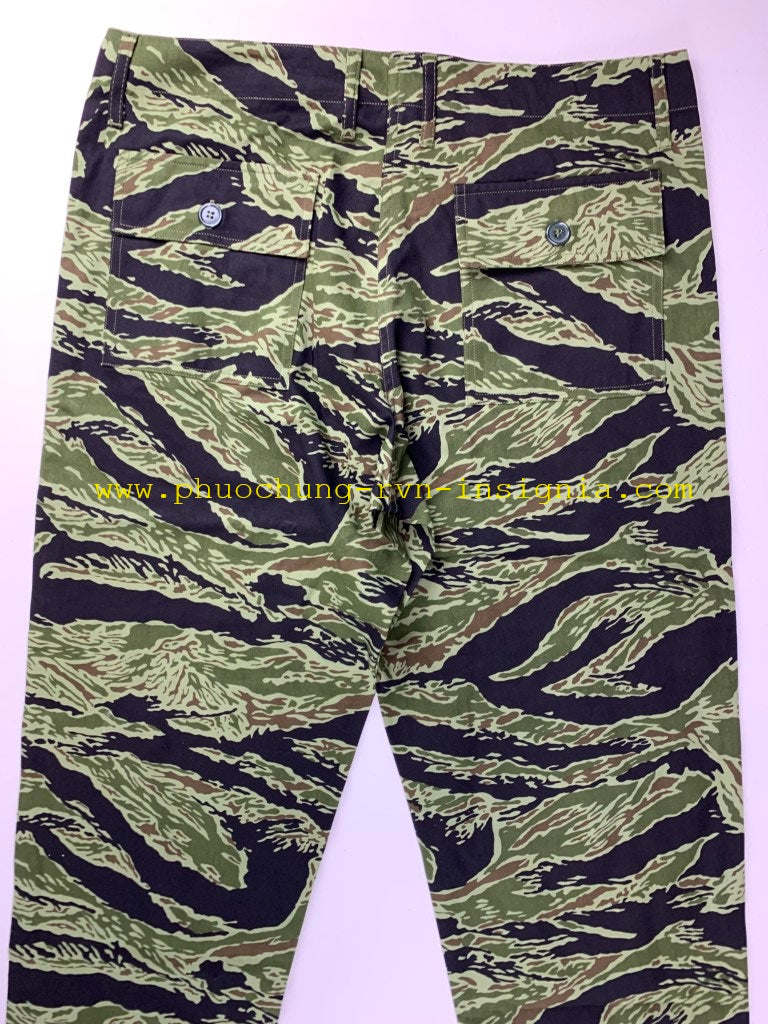Shirt & Pants RVN South Vietnamese Marines VNMC TQLC Tiger Stripes Seawave Camo Type II/C