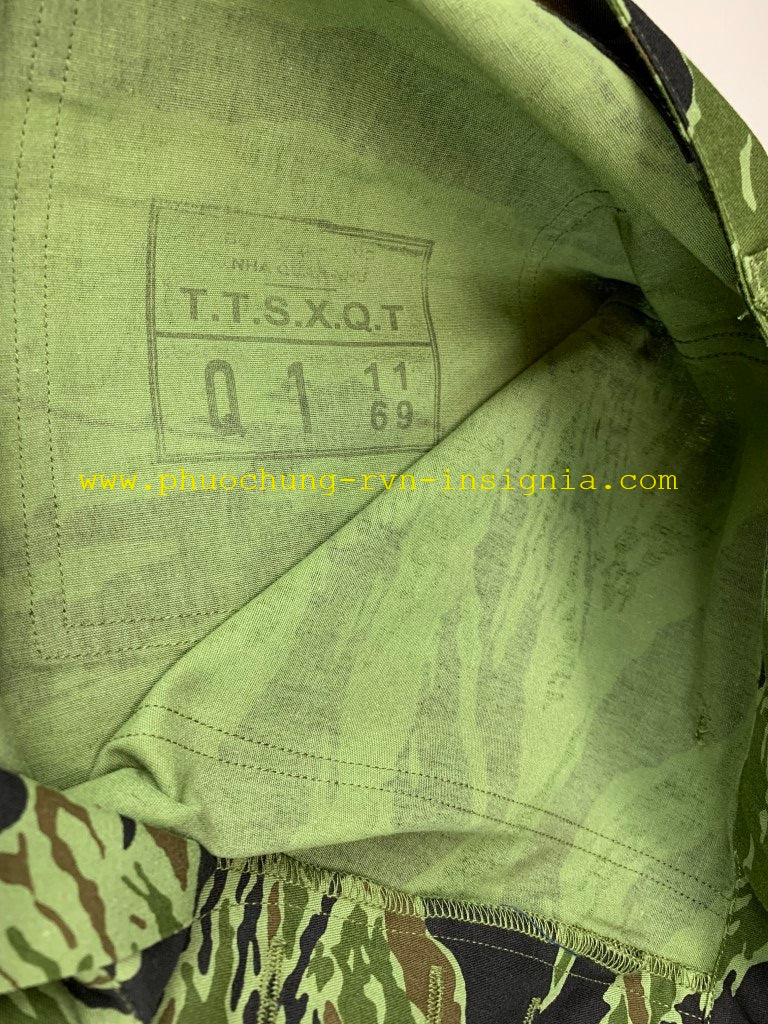 Shirt & Pants RVN South Vietnamese Marines VNMC TQLC Tiger Stripes Seawave Camo Type II/C