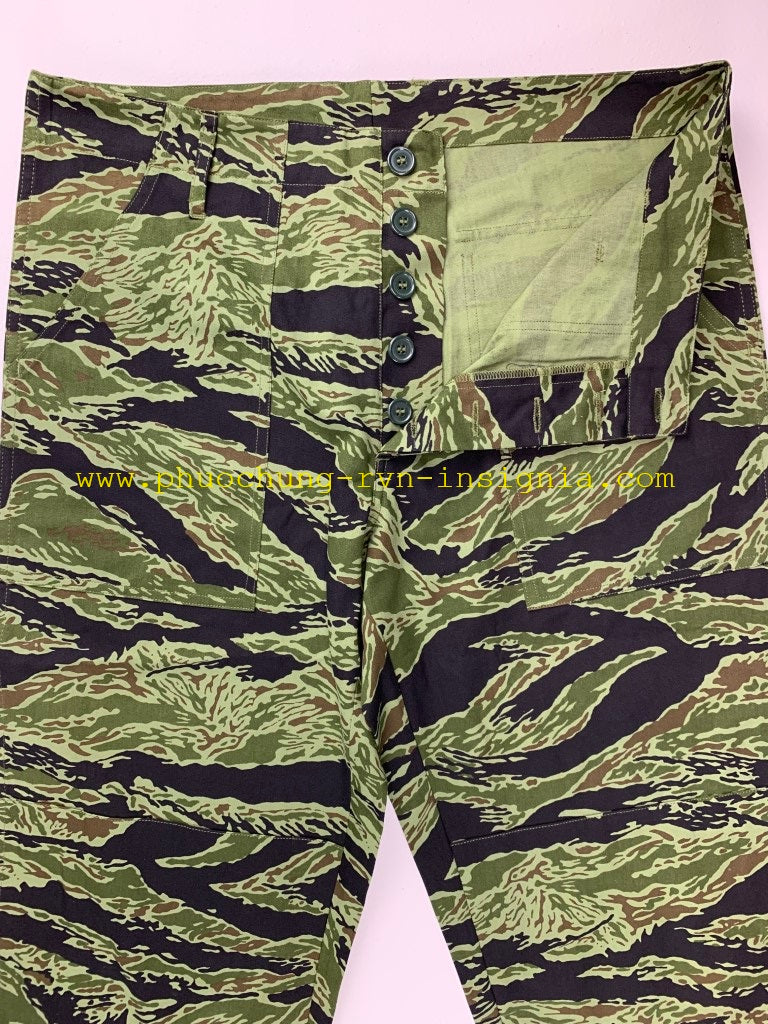 Shirt & Pants RVN South Vietnamese Marines VNMC TQLC Tiger Stripes Seawave Camo Type II/C