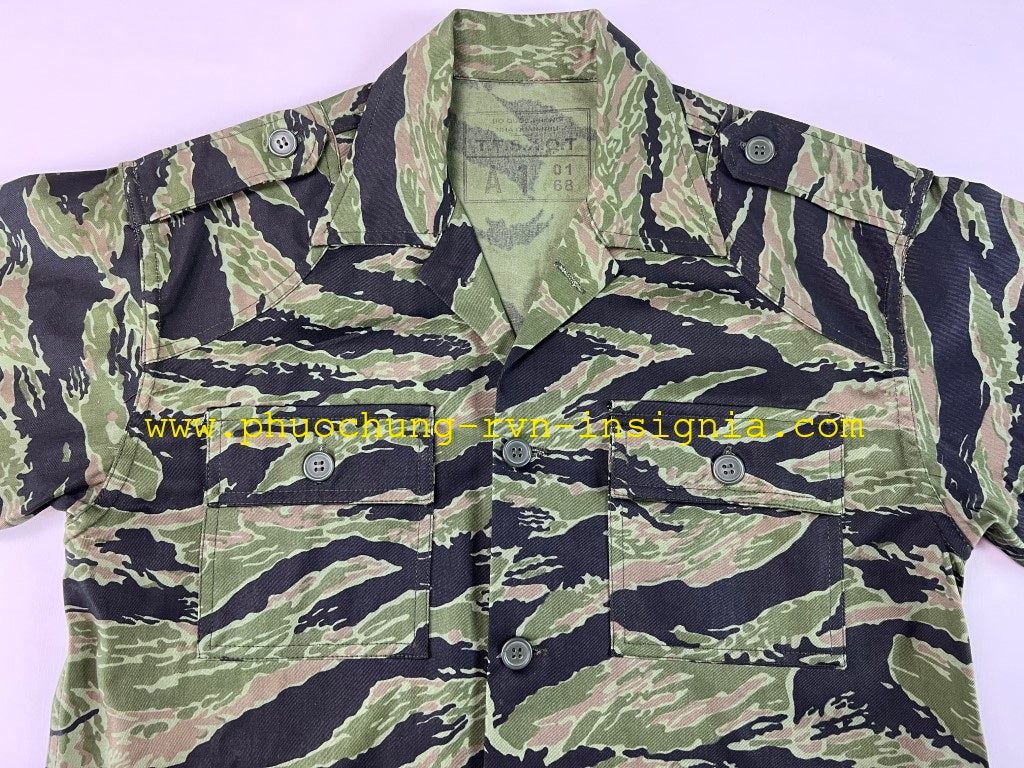 Shirt & Pants RVN South Vietnamese Marines VNMC TQLC Tiger Stripes Seawave Camo Type II/A
