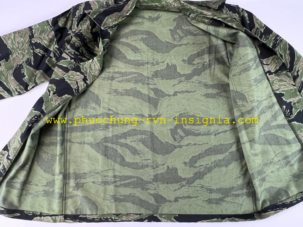 Shirt & Pants RVN South Vietnamese Marines VNMC TQLC Tiger Stripes Seawave Camo Type II/A
