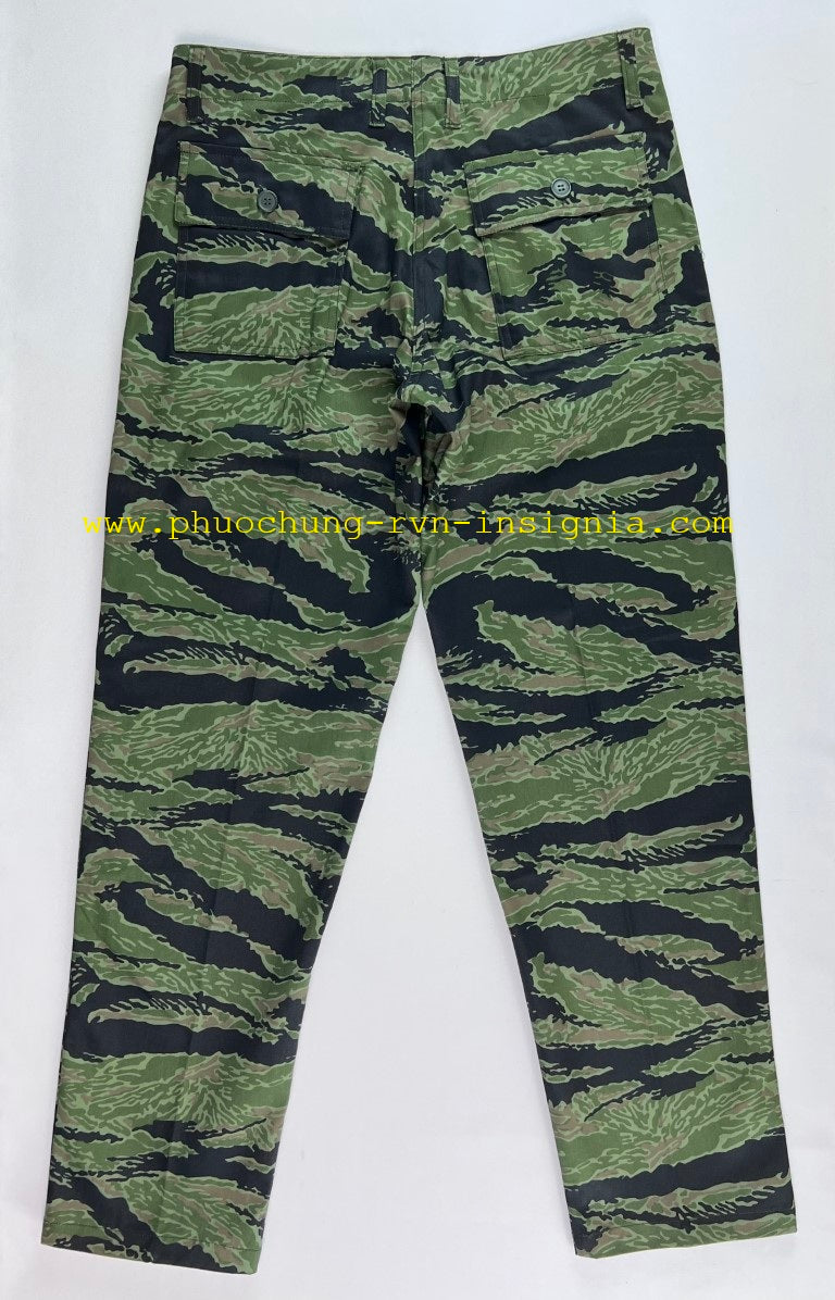 Shirt & Pants RVN South Vietnamese Marines VNMC TQLC Tiger Stripes Seawave Camo Type II/A