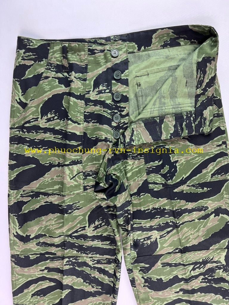 Shirt & Pants RVN South Vietnamese Marines VNMC TQLC Tiger Stripes Seawave Camo Type II/A