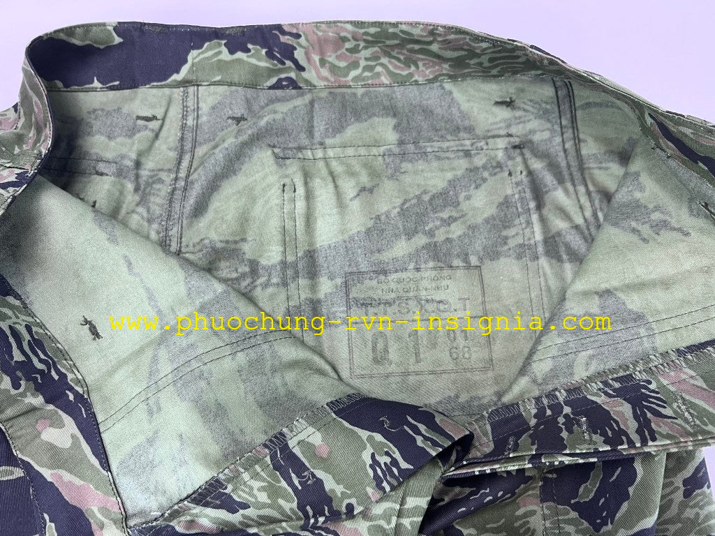 Shirt & Pants RVN South Vietnamese Marines VNMC TQLC Tiger Stripes Seawave Camo Type II/A