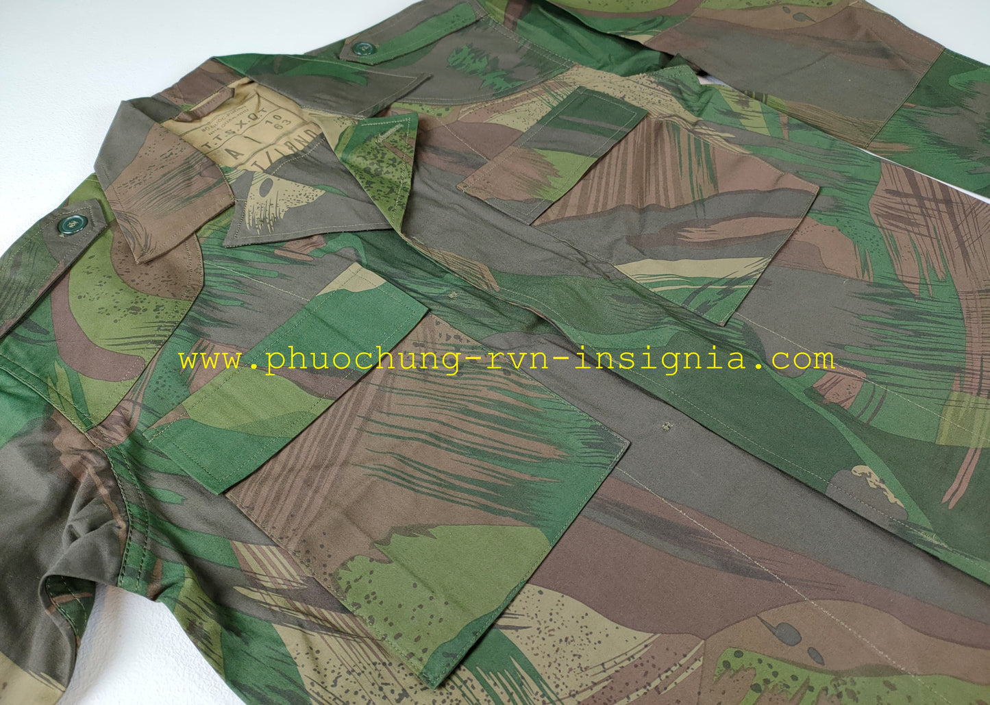 Shirt & Pants RVN Vietnamese Airborne Nhay Du Windproof Pink Huyet Du Blookcake Camo