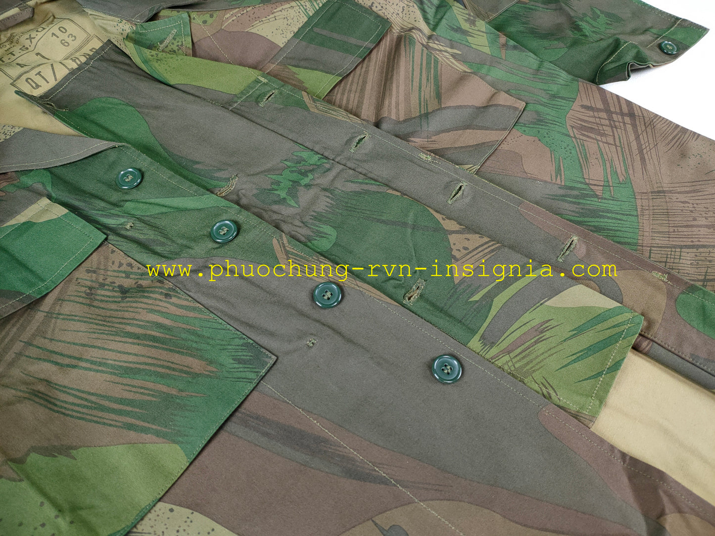 Shirt & Pants RVN Vietnamese Airborne Nhay Du Windproof Pink Huyet Du Blookcake Camo