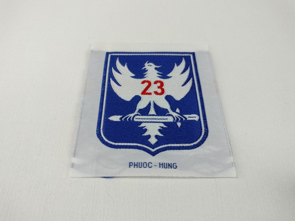 RVN South Vietnamese Army 23rd Infantry Division Shoulder Woven Patch