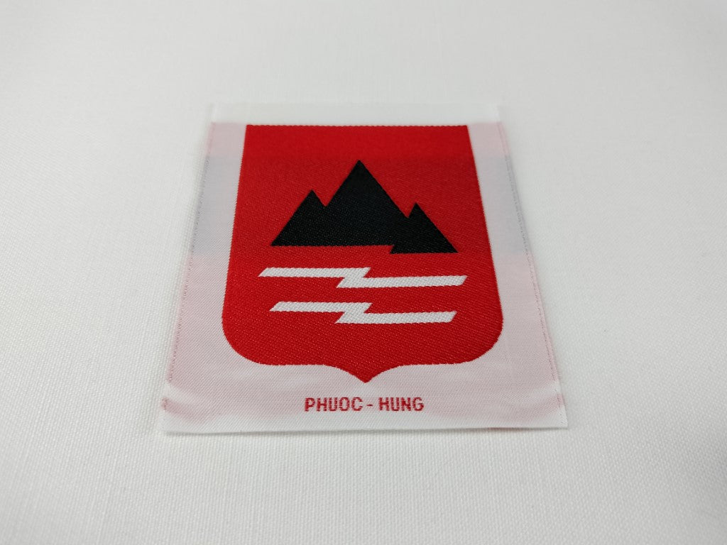 RVN South Vietnamese Army 22nd Infantry Division Shoulder Woven Patch
