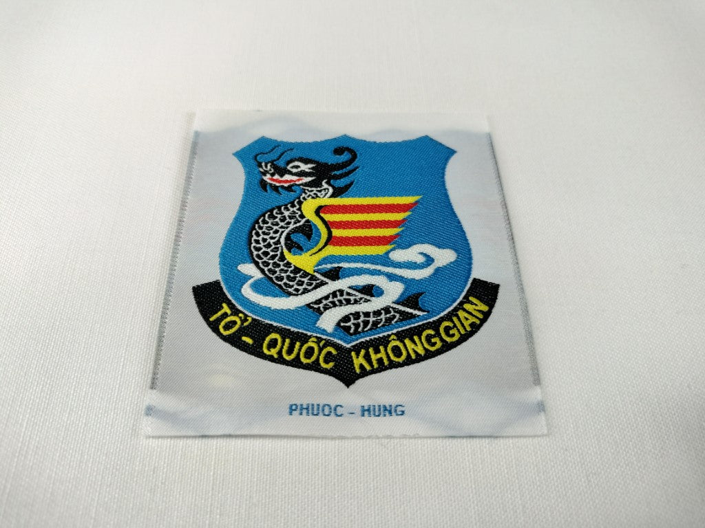 RVN South Vietnamese Air Force RVNAF Command Khong-Luc Viet-Nam Cong-Hoa Woven Patch
