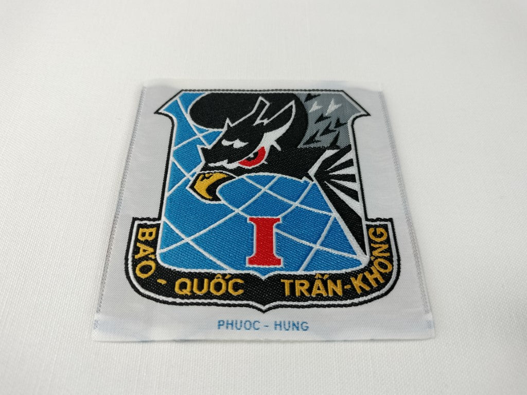 RVN South Vietnamese Air Force RVNAF 1st Air Division Woven Shoulder Patch