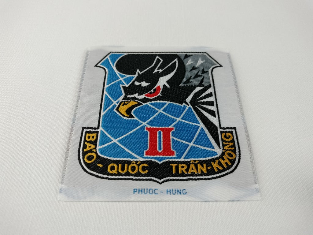 RVN South Vietnamese Air Force RVNAF 2nd Air Division Woven Shoulder Patch
