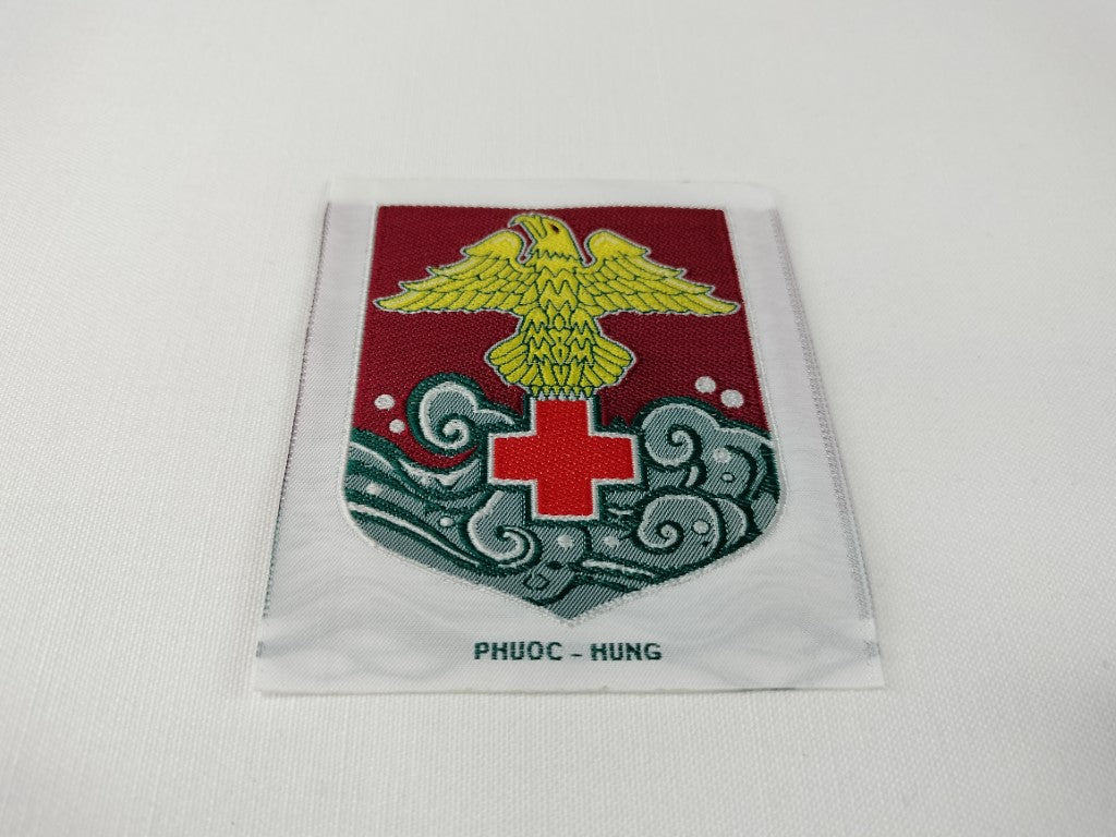 RVN Marines VNMC TQLC Medical Battalion Shoulder Woven Patch