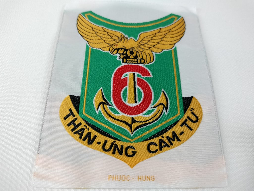 RVN Marines VNMC TQLC 6th Battalion Than-Ung Shoulder Woven Patch