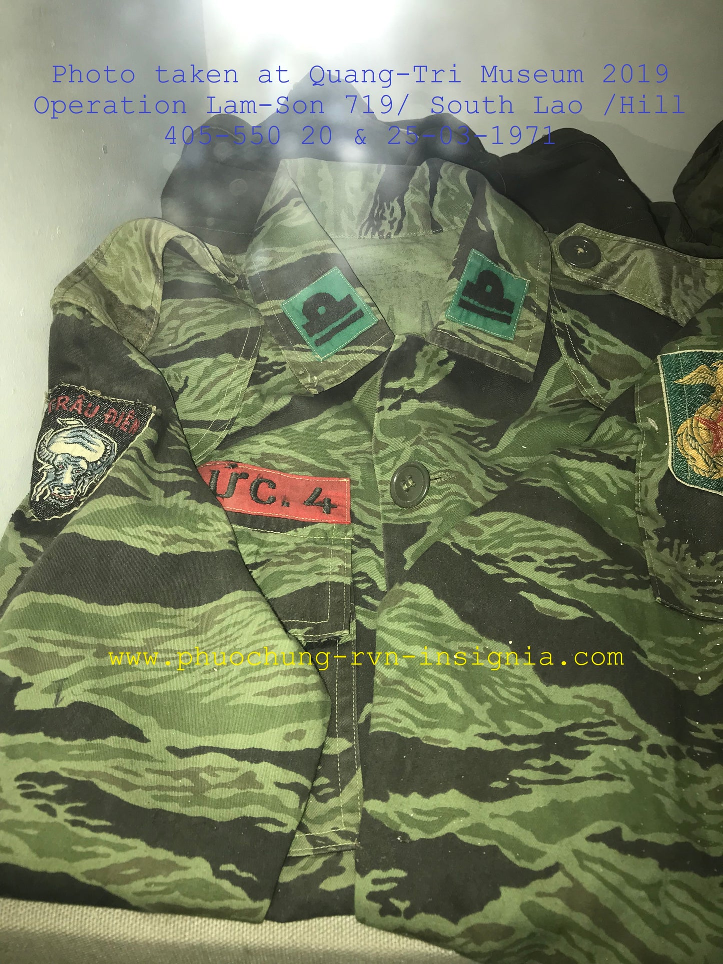 Shirt & Pants RVN South Vietnamese Marines VNMC TQLC Tiger Stripes Seawave Camo Type II/C
