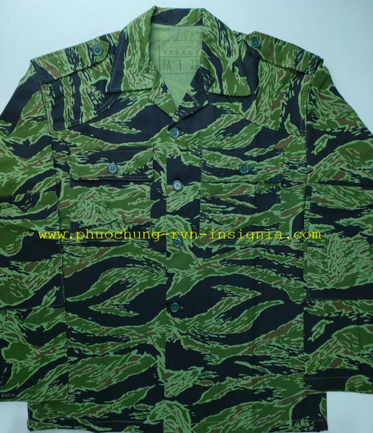 Shirt Only RVN South Vietnamese Marines VNMC TQLC Tiger Stripes Seawave Camo Type II/B