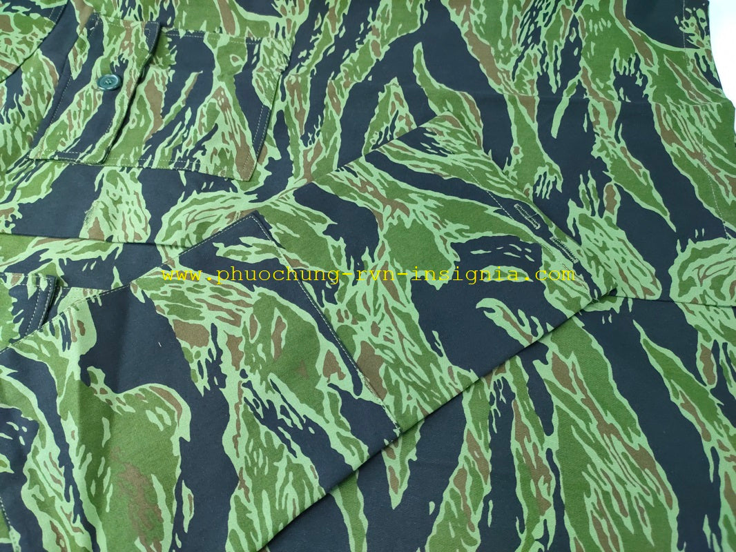 Shirt & Pants RVN South Vietnamese Marines VNMC TQLC Tiger Stripes Seawave Camo Type II/B