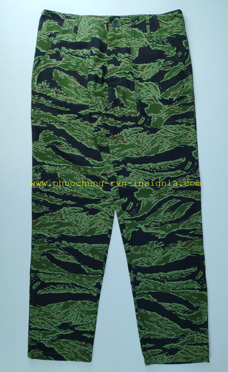 Shirt & Pants RVN South Vietnamese Marines VNMC TQLC Tiger Stripes Seawave Camo Type II/B