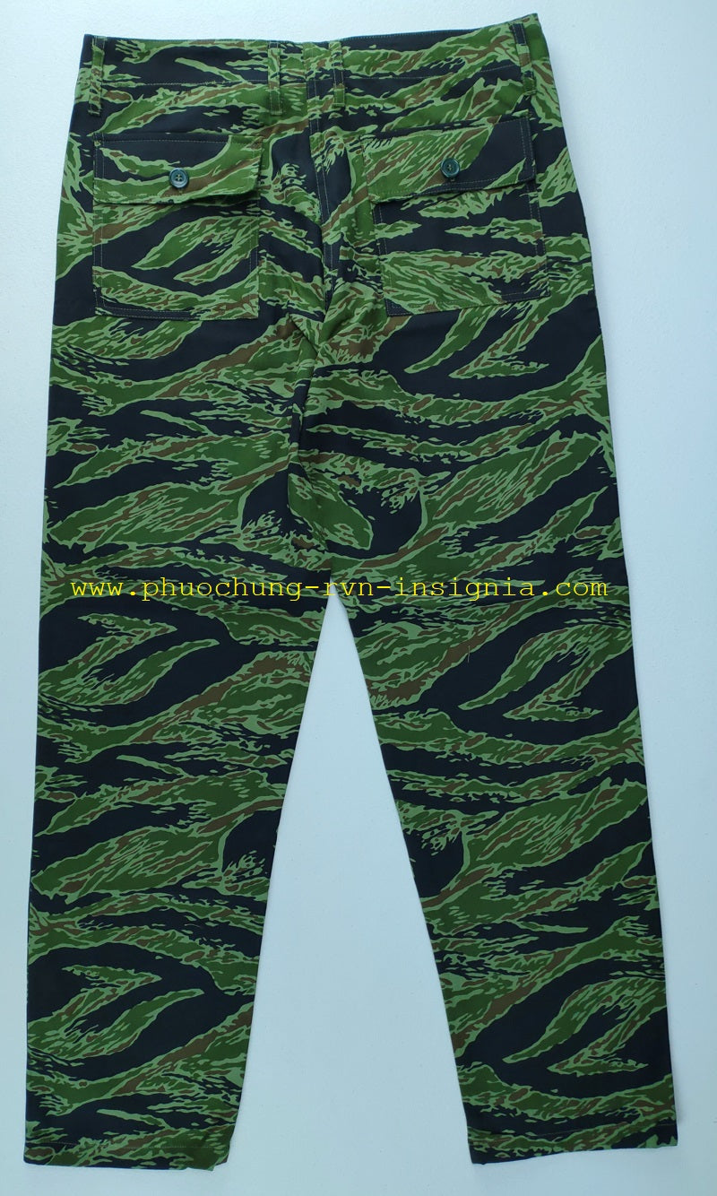 Shirt & Pants RVN South Vietnamese Marines VNMC TQLC Tiger Stripes Seawave Camo Type II/B