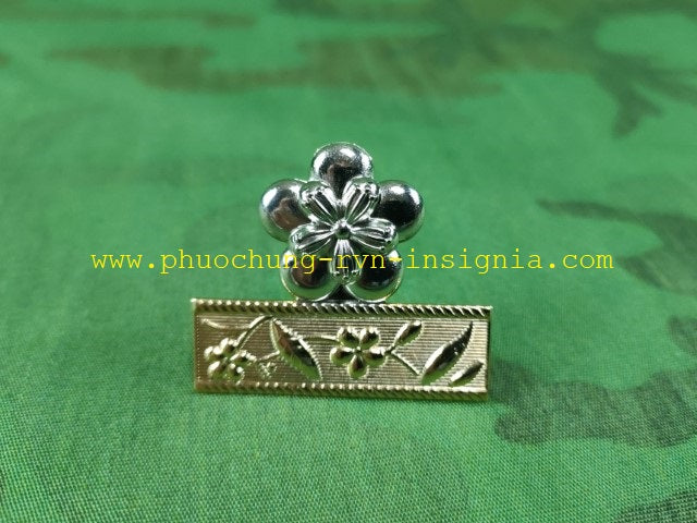 RVN Thieu-Ta / Major - Officer Metal Collar Rank Badge