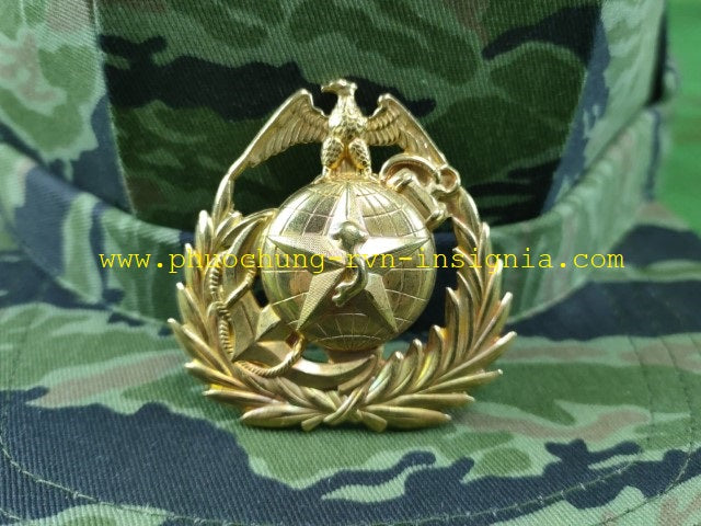 RVN Marines TQLC Metal Beret Hat Cap Badge