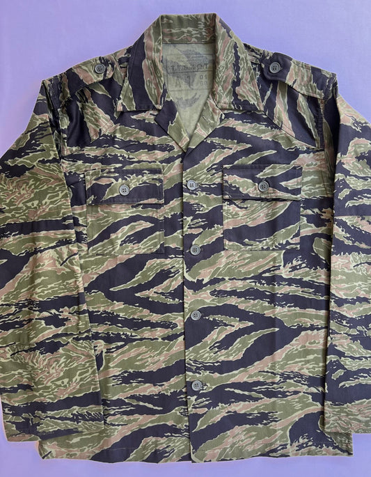 Shirt Only RVN South Vietnamese Marines VNMC TQLC Tiger Stripes Seawave Camo Type II/A