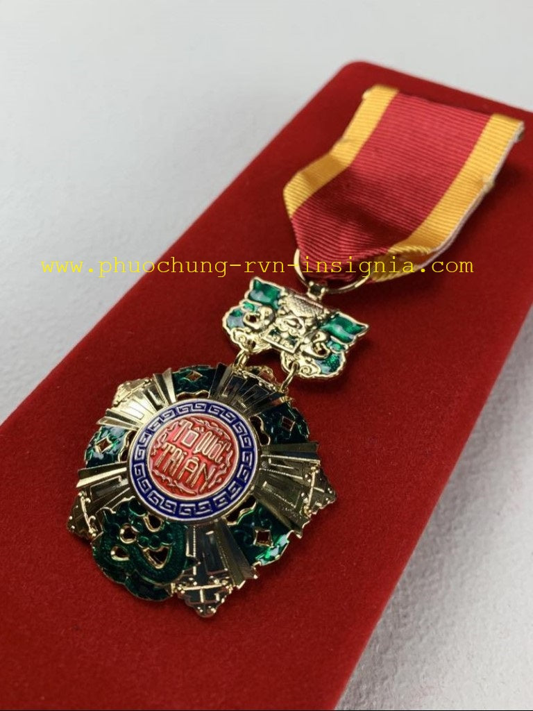 RVN National Order 5th Class Medal Bao-Quoc Huan-Chuong De-Ngu-Dang