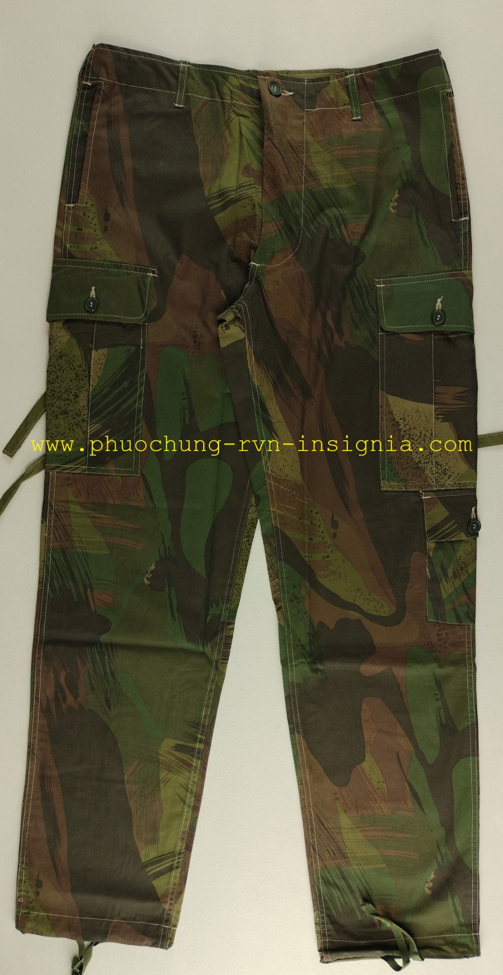 Shirt & Pants RVN South Vietnamese Special Forces LLDB Windproof Pink Huyet Du Blookcake Camo