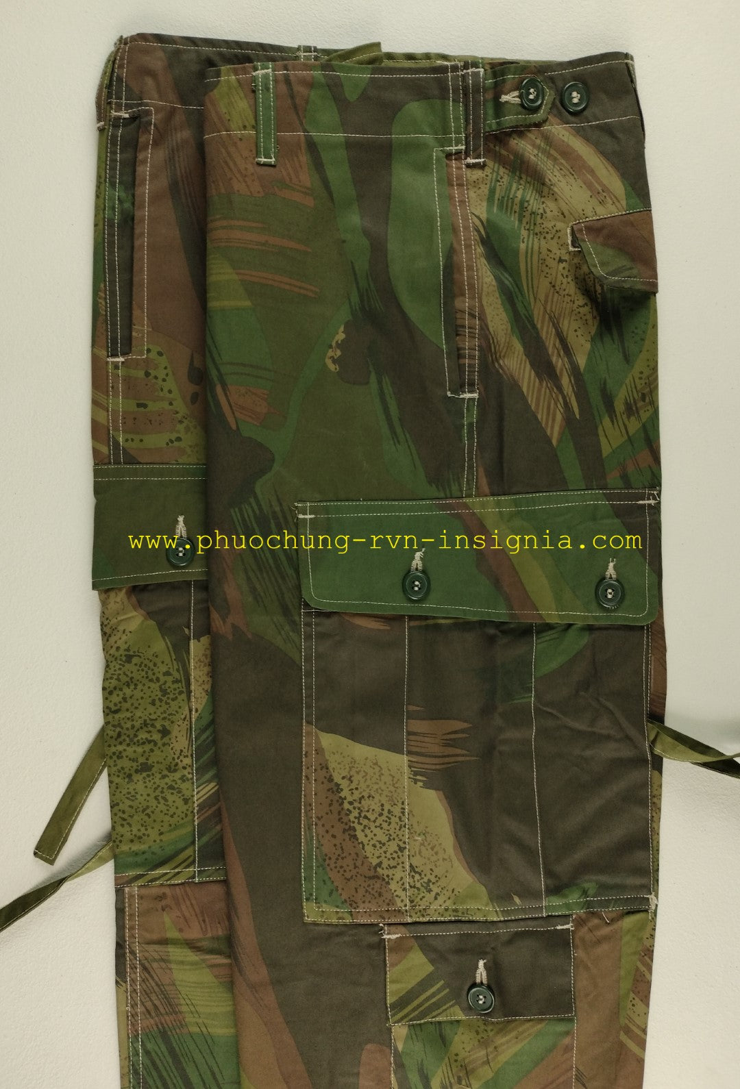 Shirt & Pants RVN South Vietnamese Special Forces LLDB Windproof Pink Huyet Du Blookcake Camo