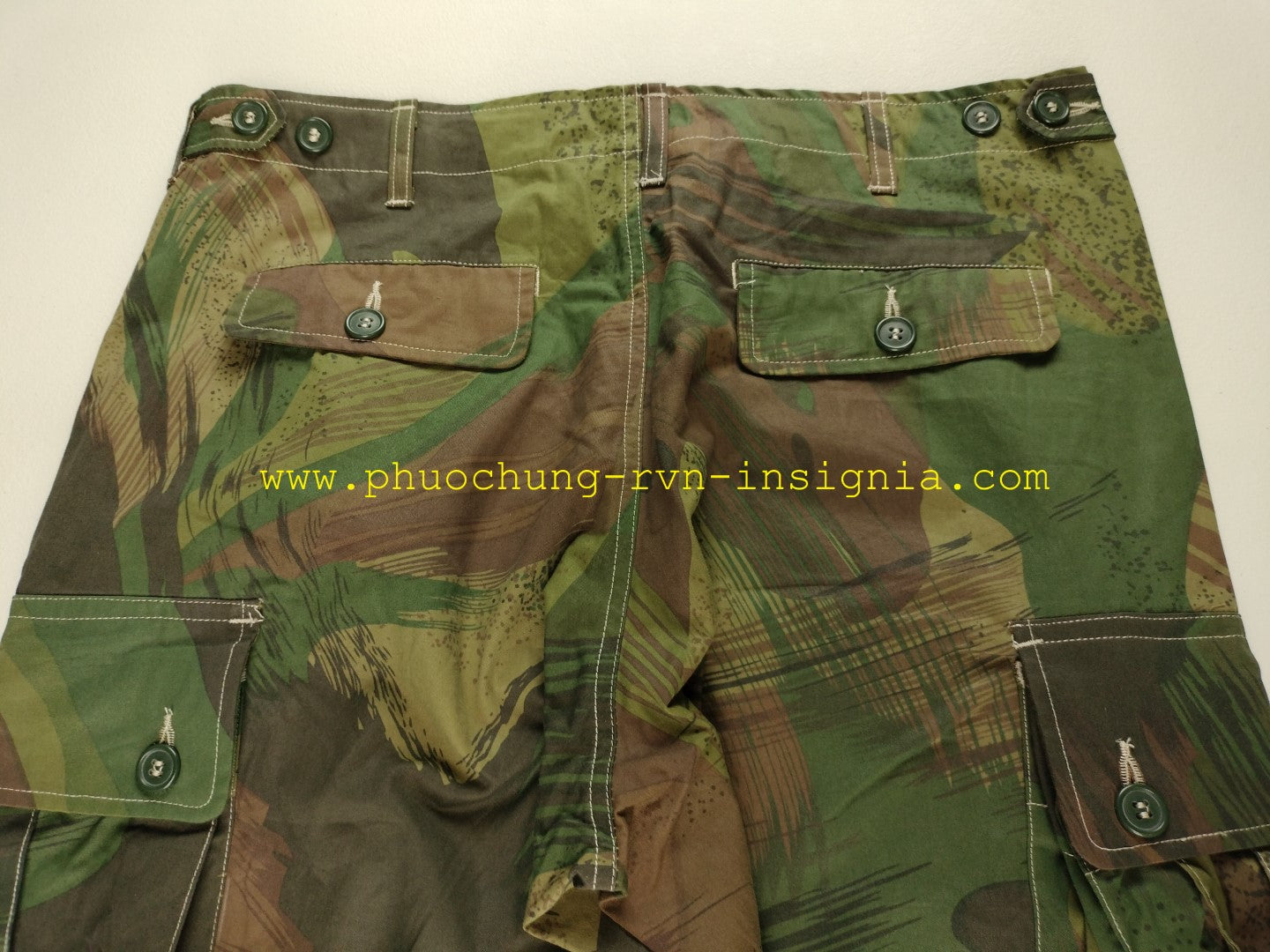 Shirt & Pants RVN South Vietnamese Special Forces LLDB Windproof Pink Huyet Du Blookcake Camo