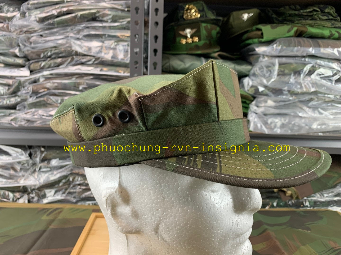 RVN Private Purchase Field Cap Windproof Pink Huyet Du Blookcake Camo