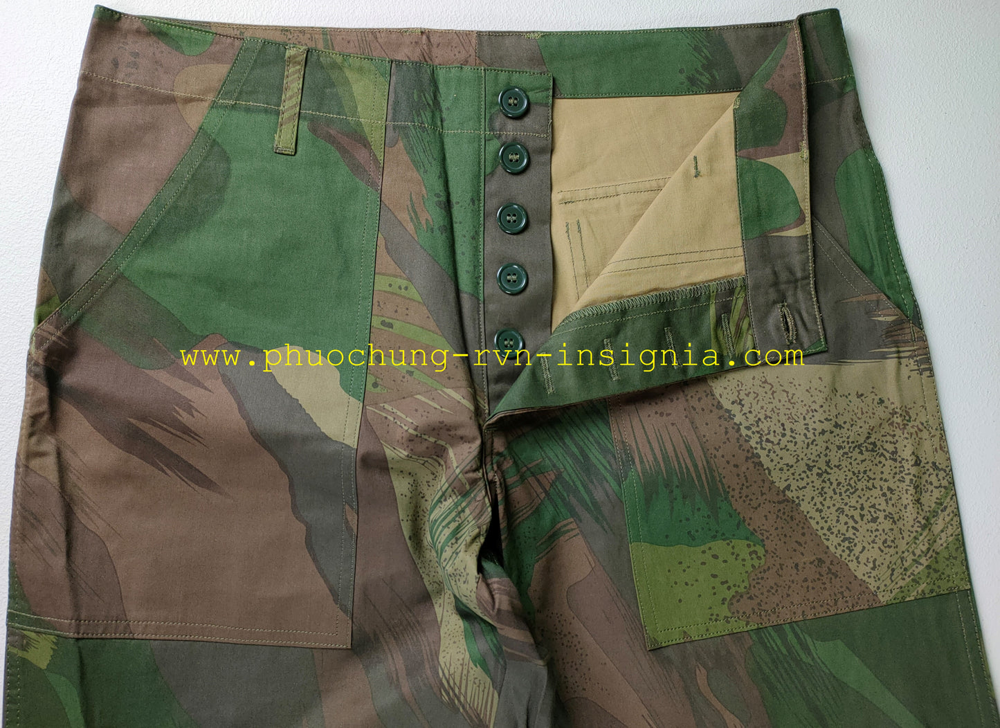 Shirt & Pants RVN Vietnamese Airborne Nhay Du Windproof Pink Huyet Du Blookcake Camo