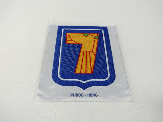 RVN South Vietnamese Army 7th Infantry Division Shoulder Woven Patch