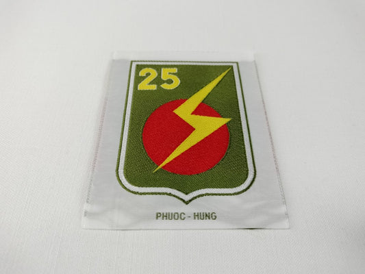 RVN South Vietnamese Army 25th Infantry Division Shoulder Woven Patch