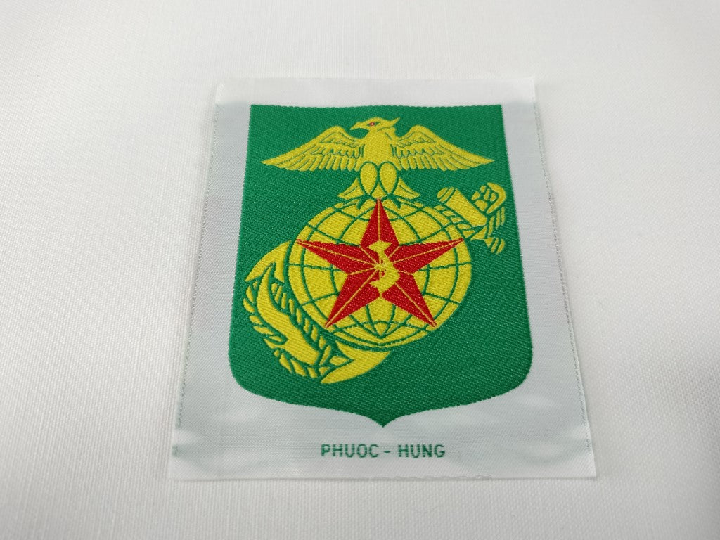 RVN Marines Division VNMC TQLC Shoulder Woven Patch Variant