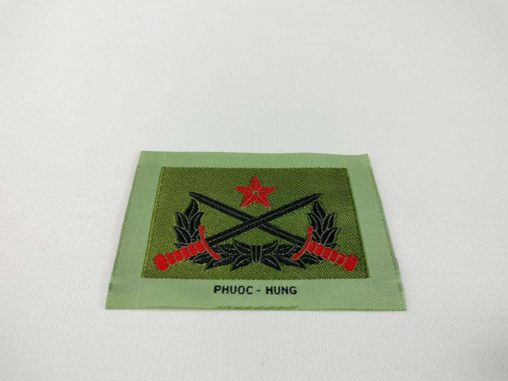 RVN Vietnamese Ranger Biet-Dong-Quan Combat Subdued Qualification Badge Pocket Woven Patch B