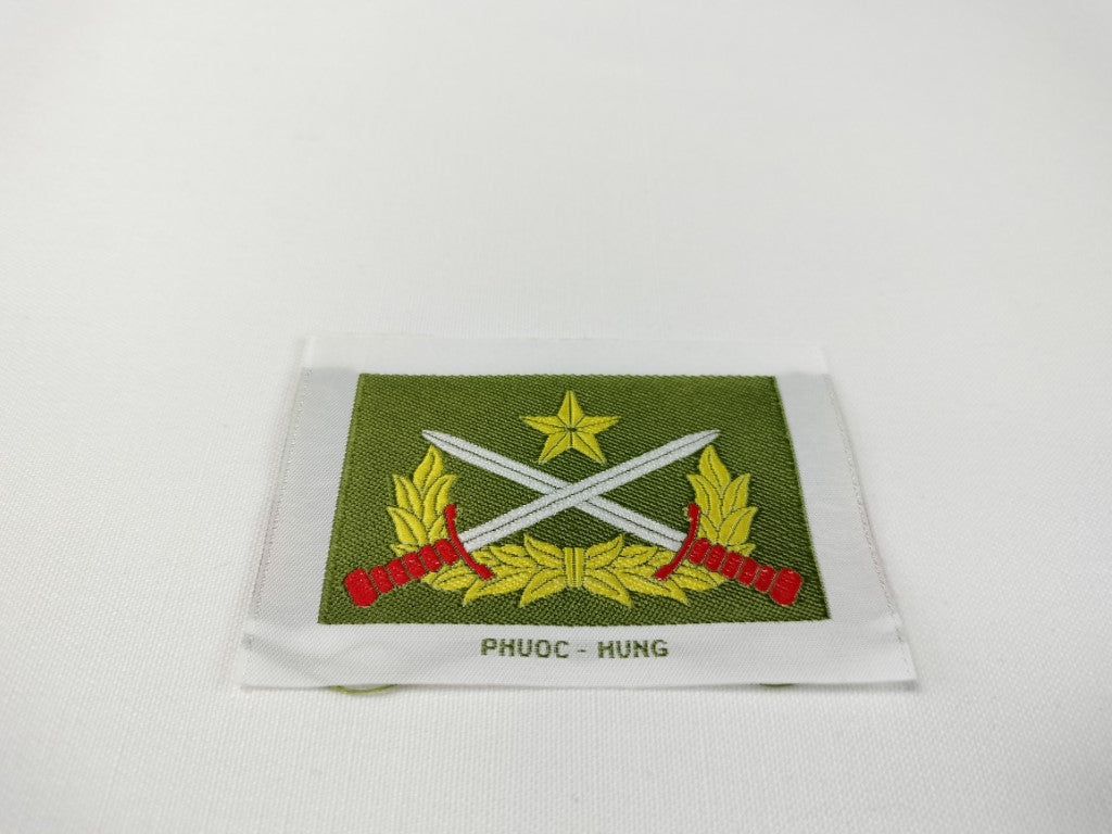 RVN Vietnamese Ranger Biet-Dong-Quan Qualification Badge Pocket Woven Patch