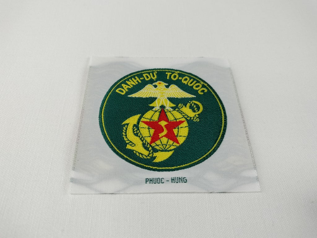 RVN Marines VNMC TQLC Pocket Woven Patch