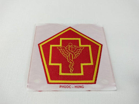 RVN South Vietnamese Army Medical Corp Medic Officer Shoulder Woven Patch