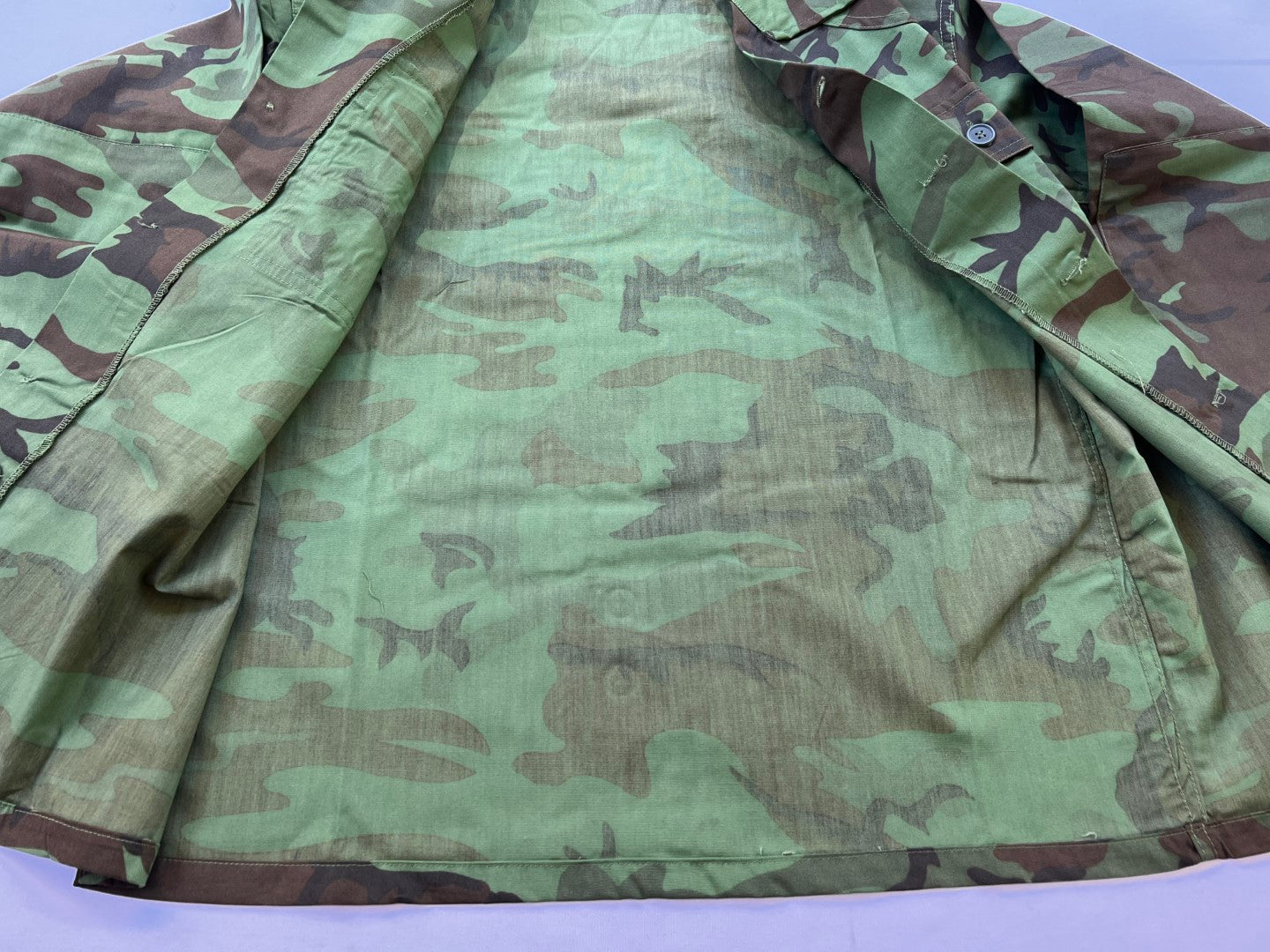 Shirt & Pants RVN Vietnamese Ranger Biet-Dong-Quan Poplin Leaf Pattern ERDL BDQ Camo