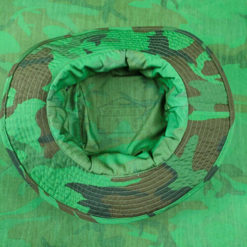 RVN Airborne Nhay-Du Leaf Pattern Vietnamese ERDL Camo Boonie Hat